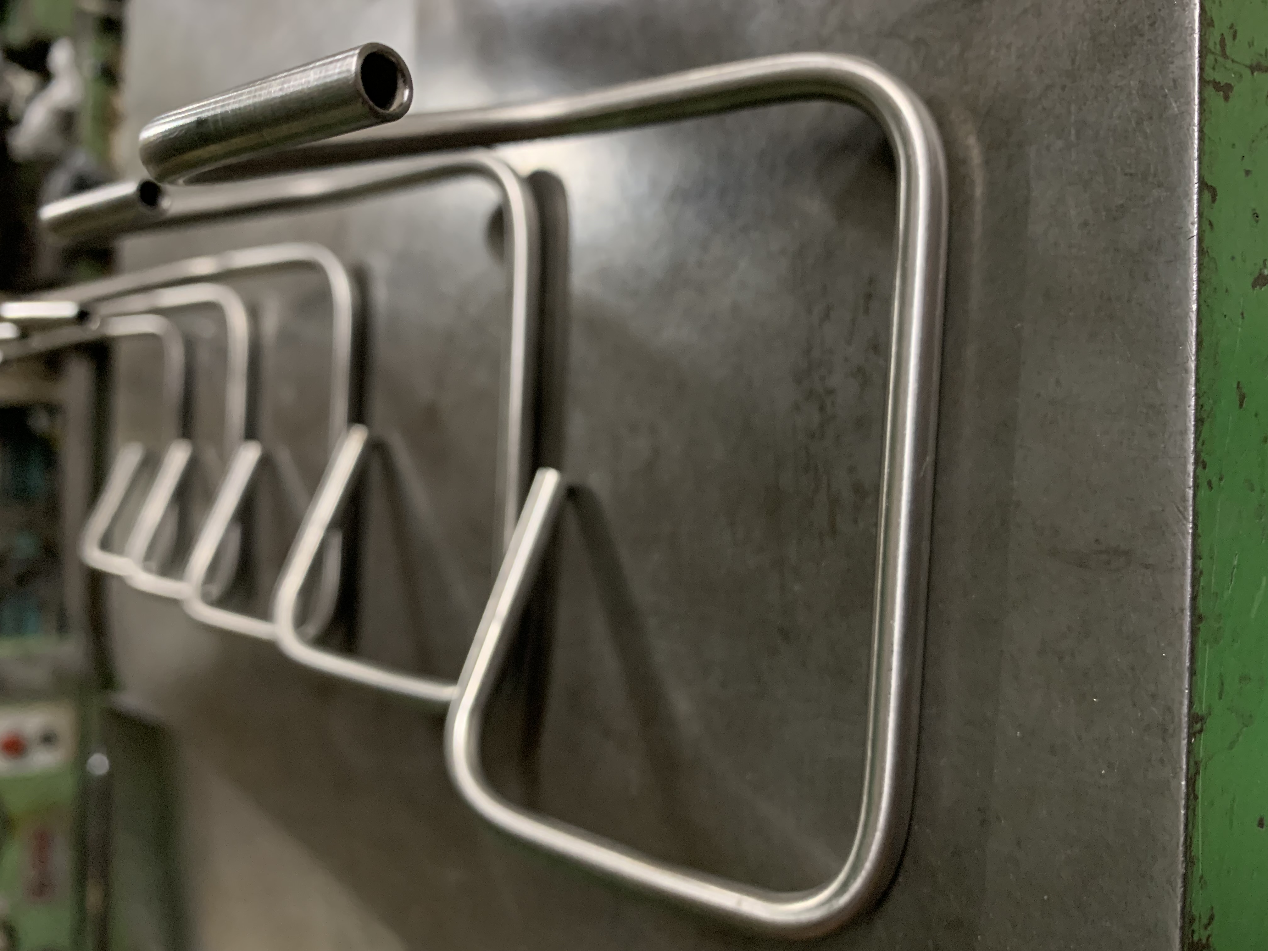 Custom bent metal hooks - precision tube and wire forming